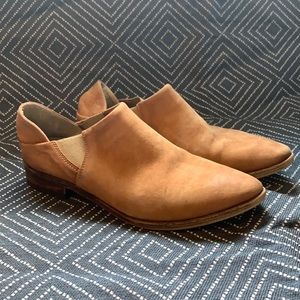 Free People distressed leather shoes